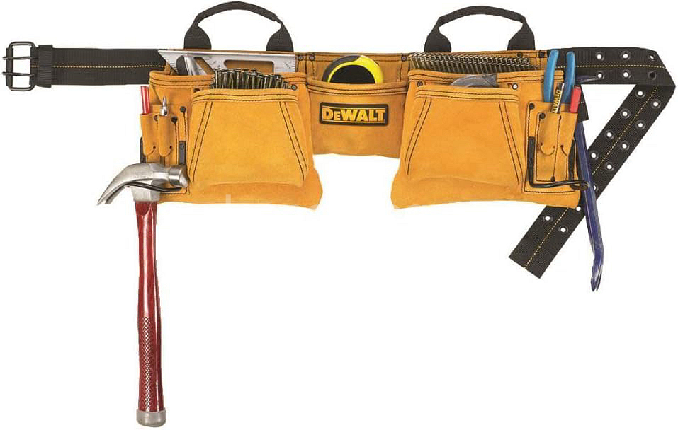 DEWALT 툴백 공구가방 디월트 목수 스웨이드 앞치마--0