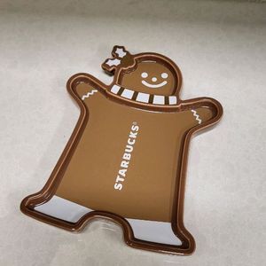 스타벅스 진저 쿠키 트레이 새상품 접시