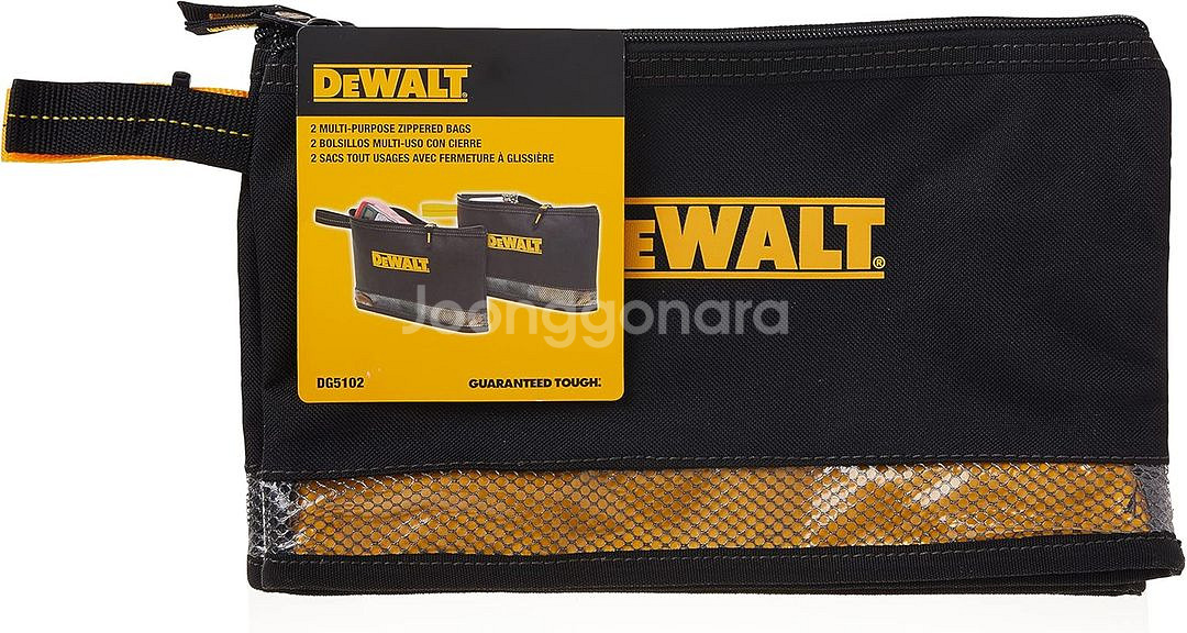 디월트 DEWALT DG5102 다목적 지퍼백 2팩--1