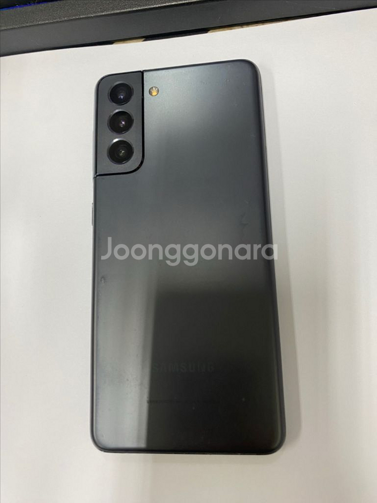 SK 갤럭시S21 블랙 액정SS급 256G 무잔상--0
