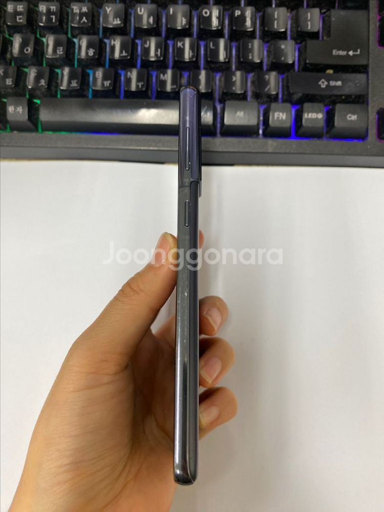 SK 갤럭시S21 블랙 액정SS급 256G 무잔상--3