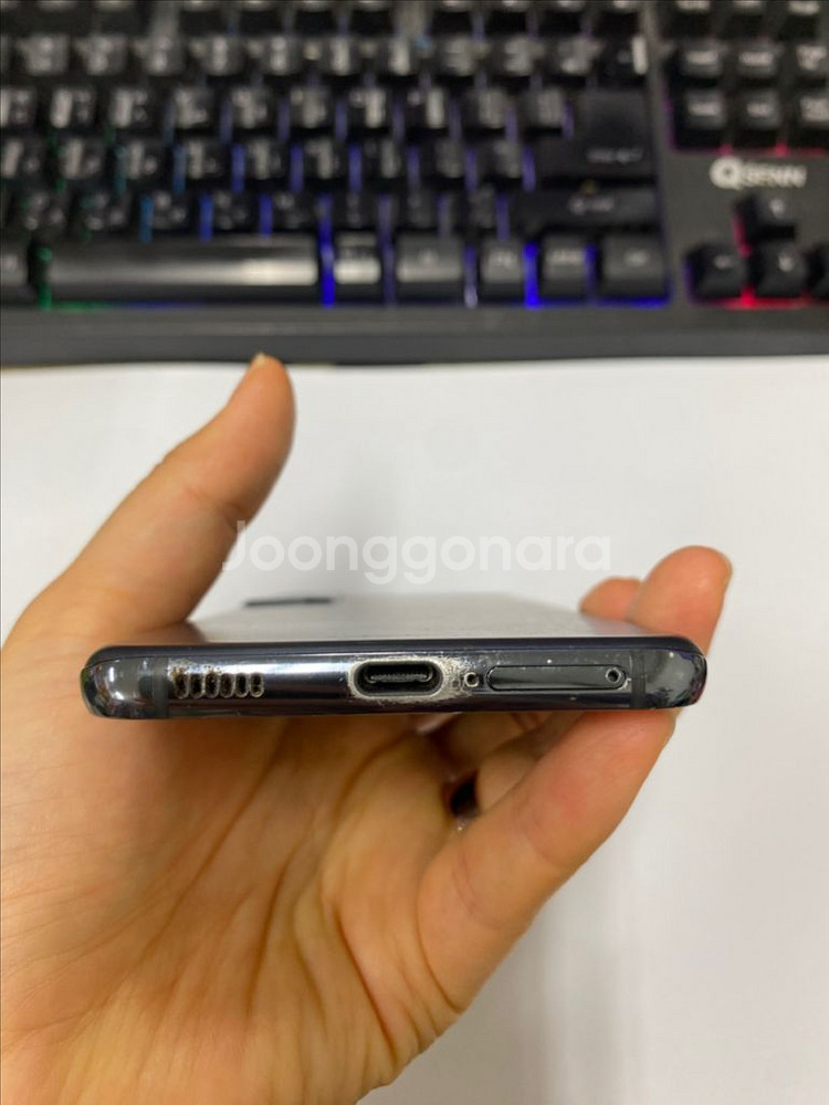 SK 갤럭시S21 블랙 액정SS급 256G 무잔상--6