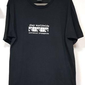 OBEY 오베이 월드와이드 프린팅 반팔티셔츠