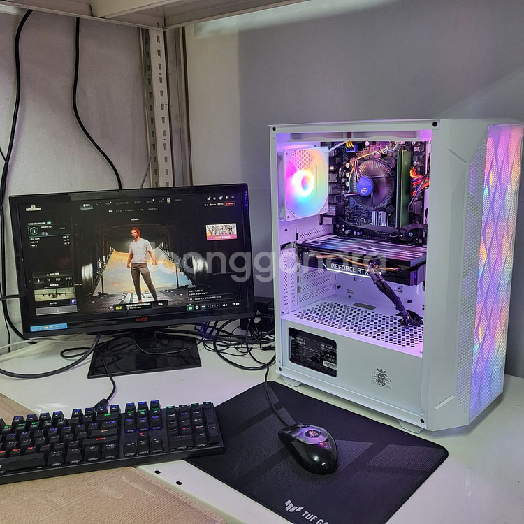 배그컴 10400F+GTX1660슈퍼 게이밍PC 판매--0