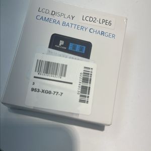 캐논 배터리 LCD 듀얼 USB 호환충전기 lpe6