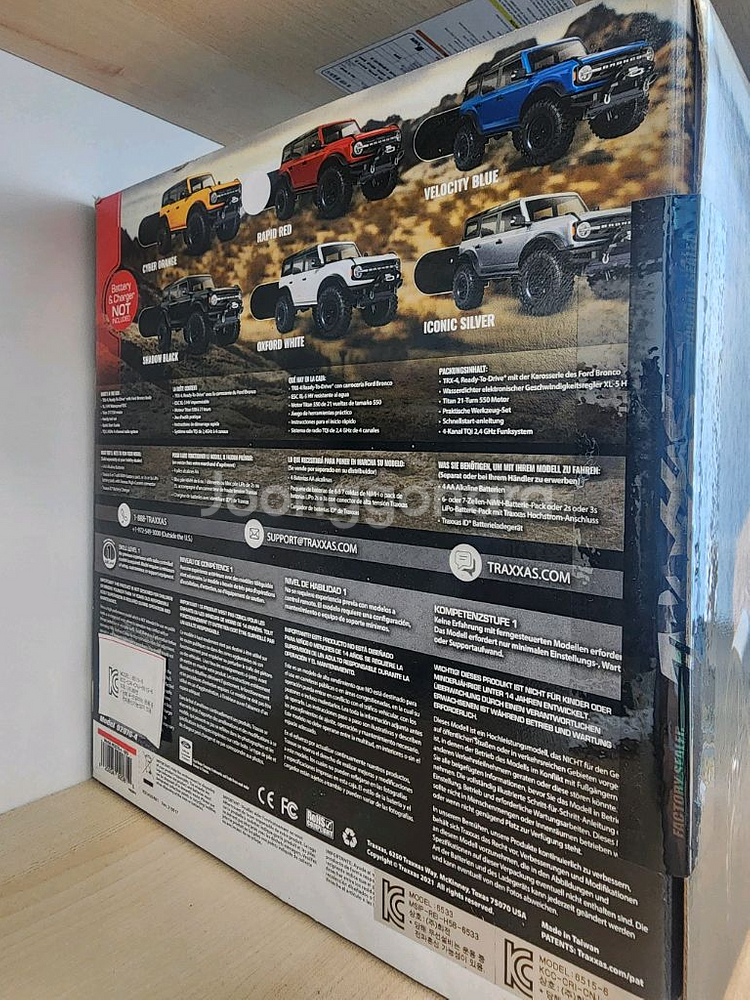 rc카 트랙사스 trx4 뉴브롱코 미주행 모변업글팝니다--1