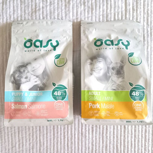 오아지 강아지 사료 800g
