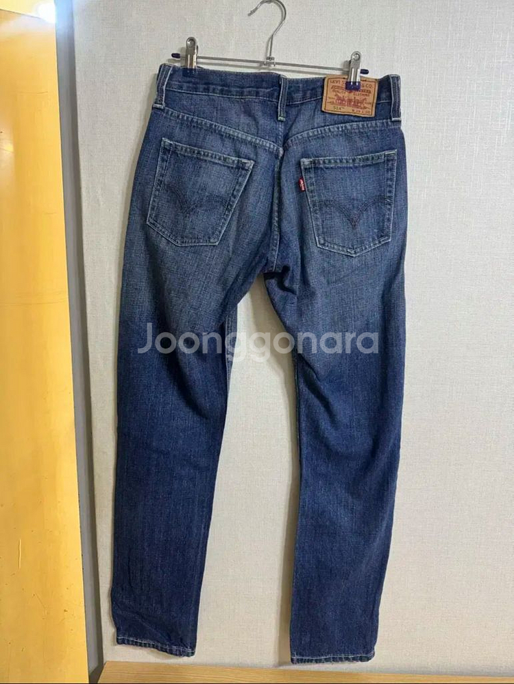 Levis 514 슬림핏 데님 W29 L30 정품--1