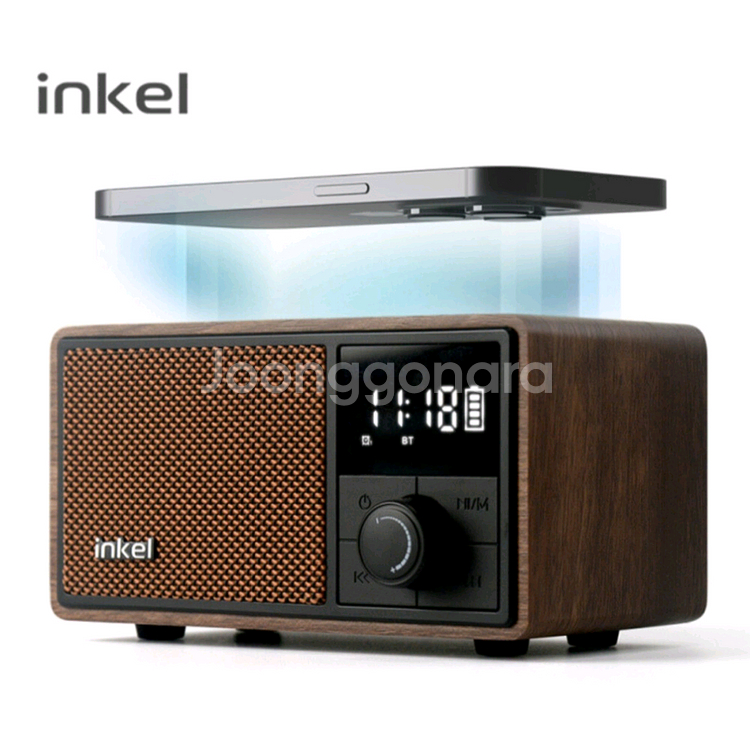 휴대용 블루투스 스피커 새제품 (무선충전 가능)--0