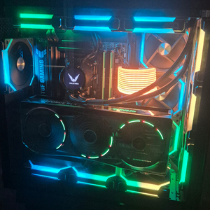 9800x3d 5080 어로스마스터 리안리팬 13개