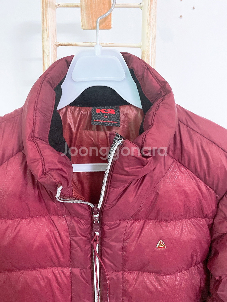 (여성95)K2거위털경량패딩--1