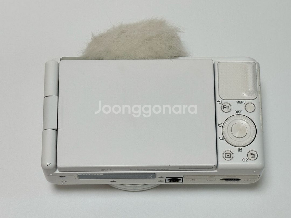 소니 zv-1 화이트 + 슈팅그립--3