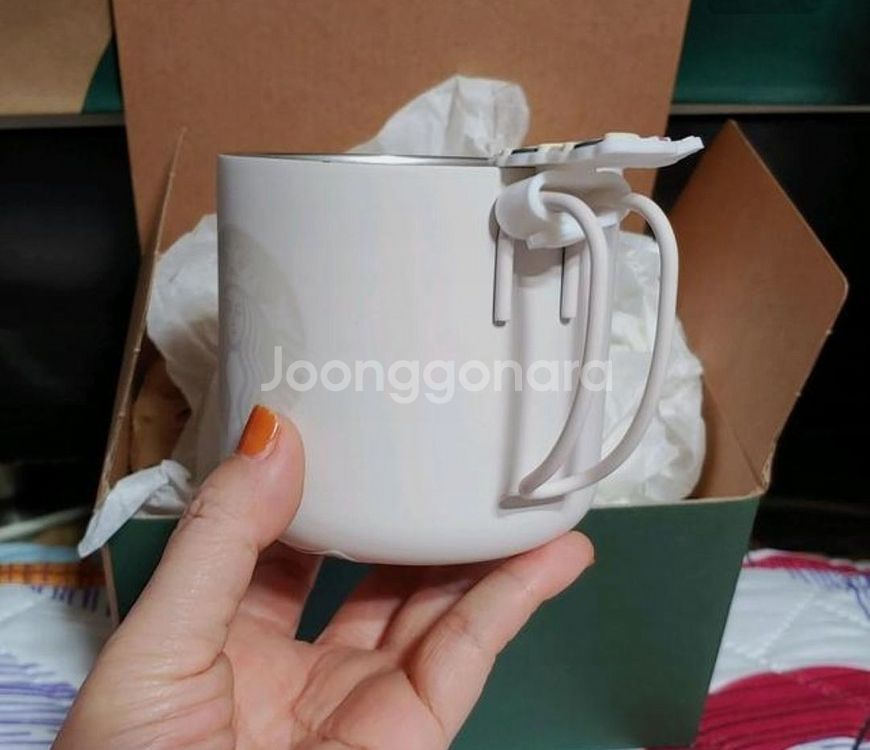 새상품>스타벅스 더양평 DTR SS 캠핑머그355ml--2