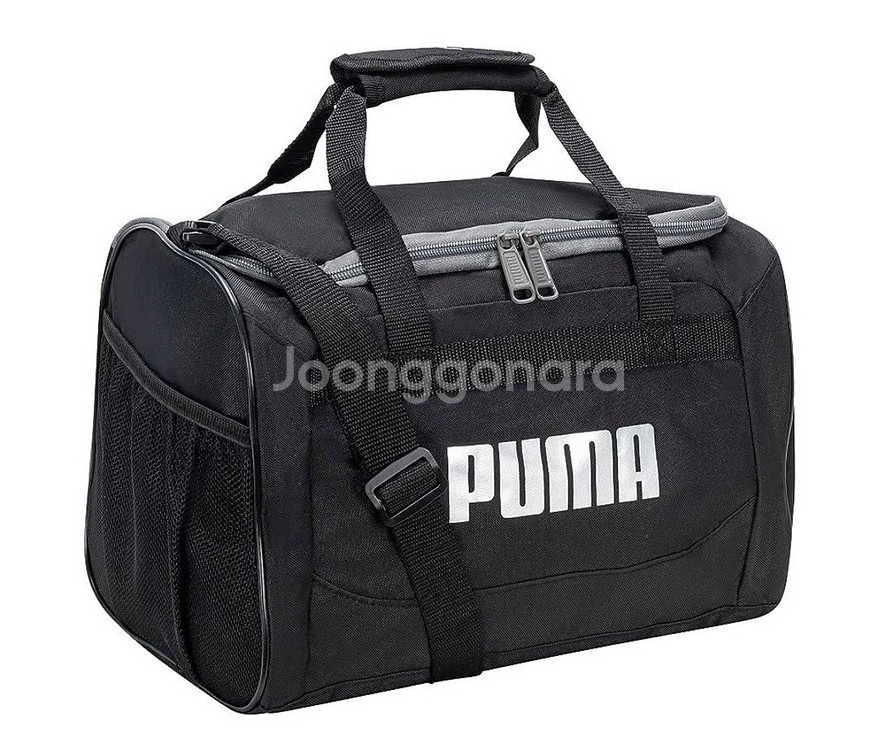 [미개봉]PUMA 퓨마 에버캣 더블백 실버/블랙--0