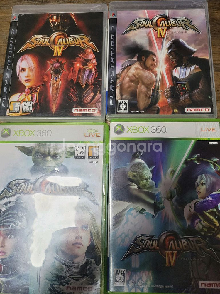 ps3 Xbox360 소울칼리버 4 버전별 모음 판매--0