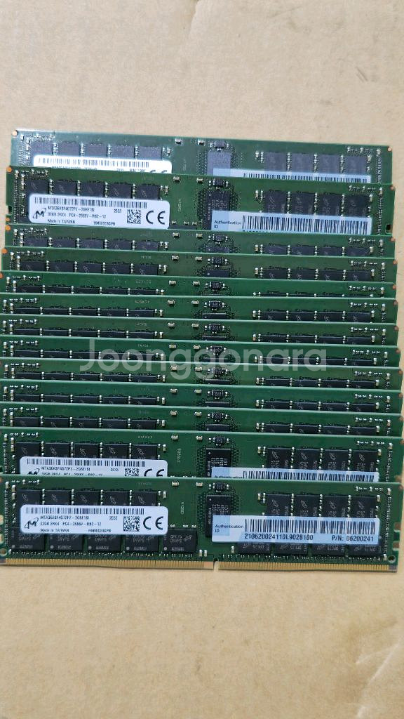 32GB 서버메모리 PC4 2RX4 2666V--0