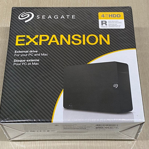 Seagate 4테라 외장하드 3.5인치 4TB 미사용