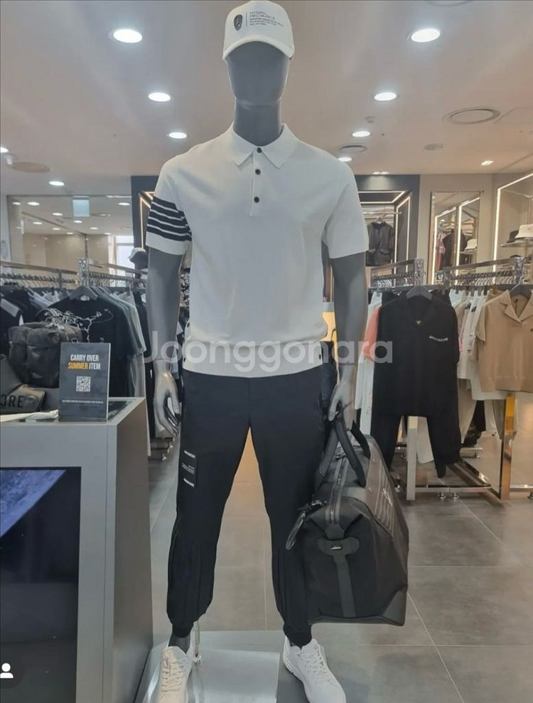 어메이징크리 골프 남성 3D 테크빌딩 플리츠 조거 팬츠--7