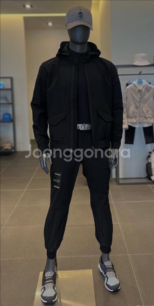 어메이징크리 골프 남성 3D 테크빌딩 플리츠 조거 팬츠--9