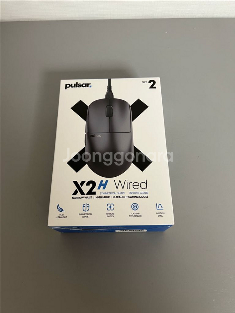펄사 Pulsa X2h wired 마우스--0