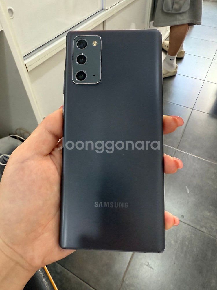갤럭시노트20 256GB 그레이/ Y864--3