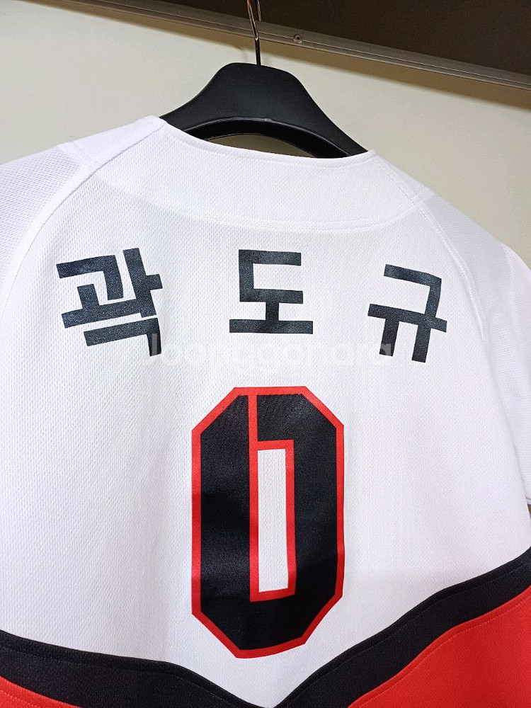 기아타이거즈 곽도규 선수 유니폼 85--4