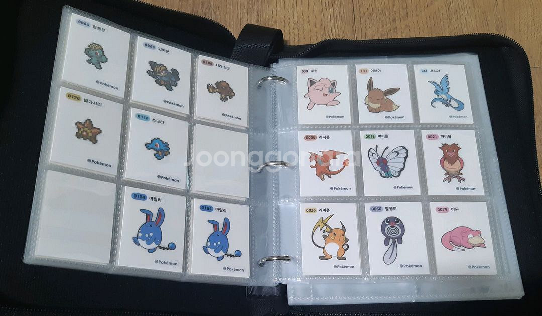 <급처>포켓몬 띠부씰 일괄 판매합니다.--8