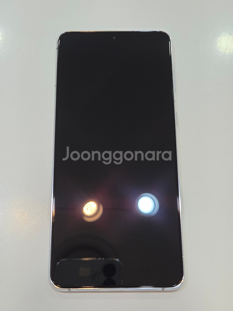 갤럭시S21플러스 실버 액정깨끗 무잔상 32084--1