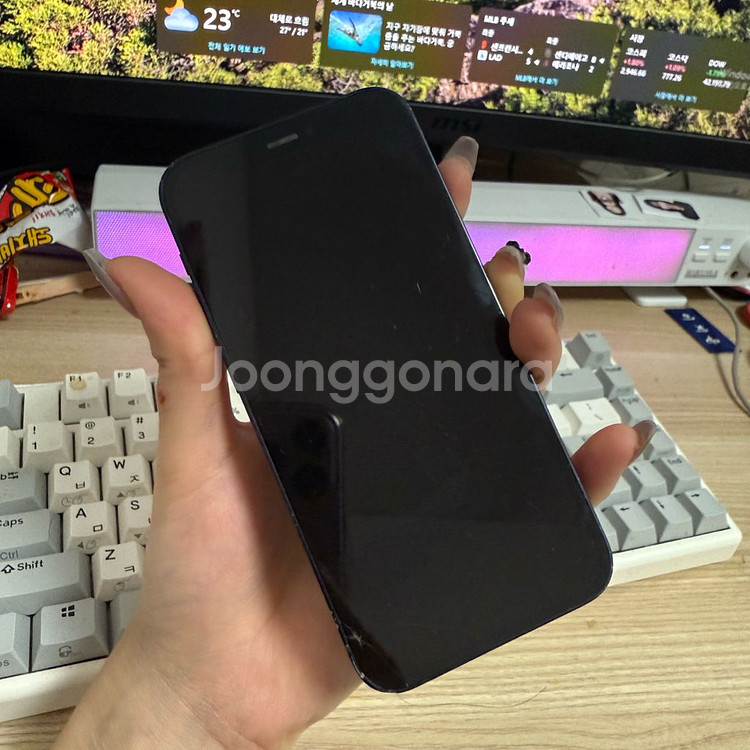 아이폰 12 미니 128gb (베터리 100)--2