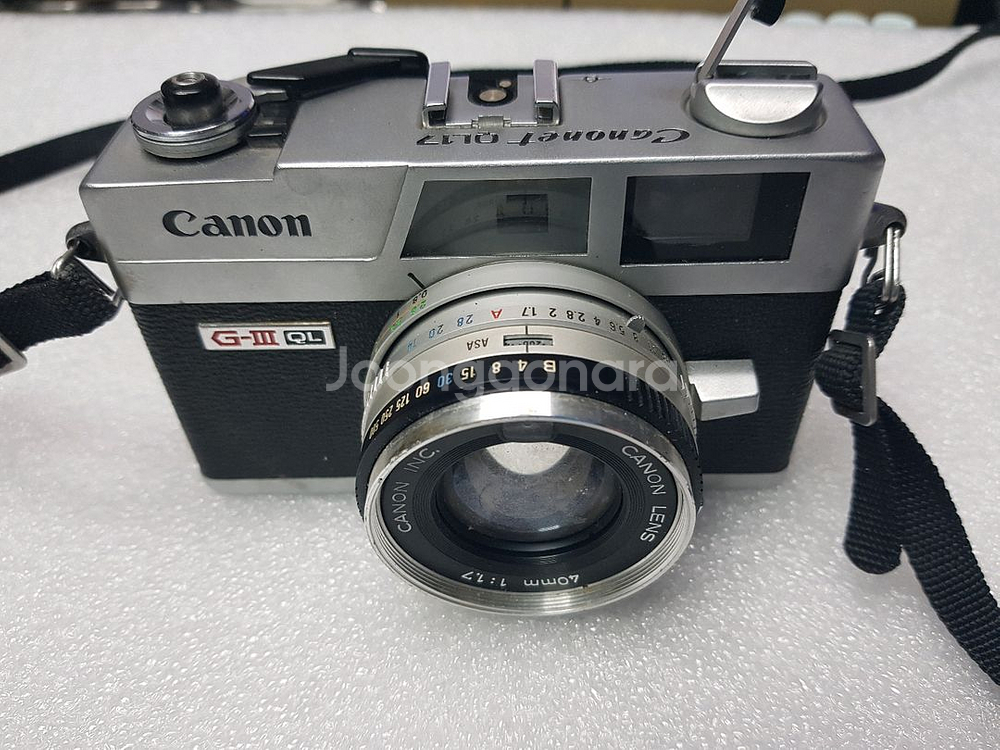 부품용 캐논 카메라 Canonet QL17 입니다--0