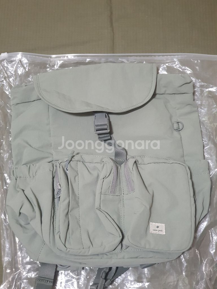 스노우피크 캠플 백팩 12L Light Khaki--4