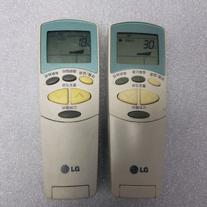 LG 에어컨 리모컨 2개 입니다
