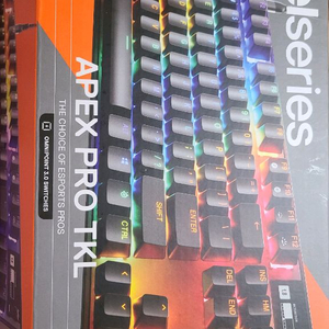 스틸시리즈 apex pro gen3 tkl 급처