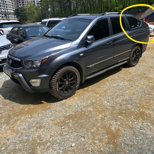 코란도스포츠 cx7하프탑팤매
