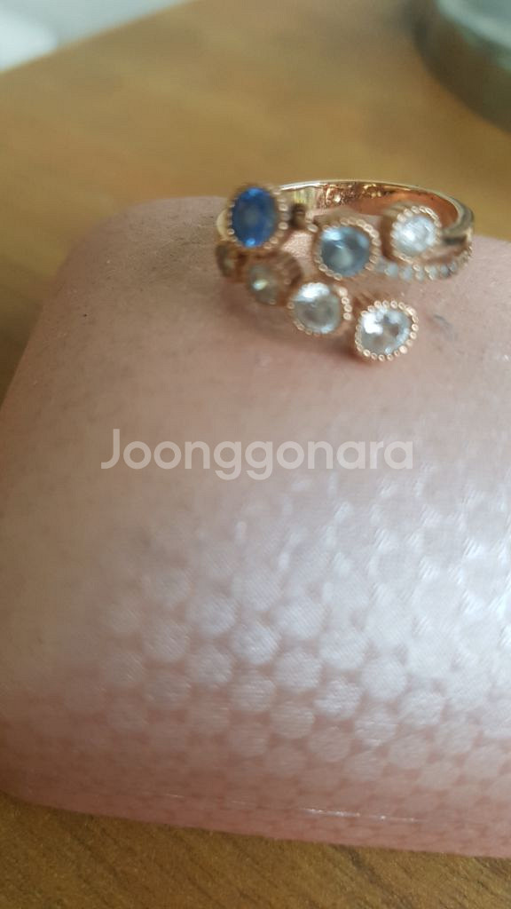 14k 탄생석 반지--1