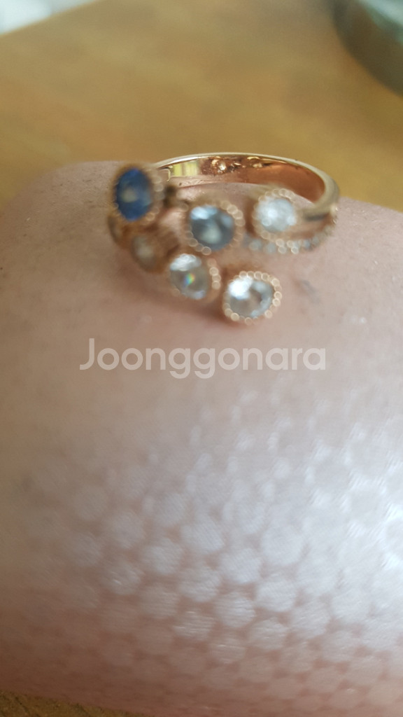14k 탄생석 반지--2