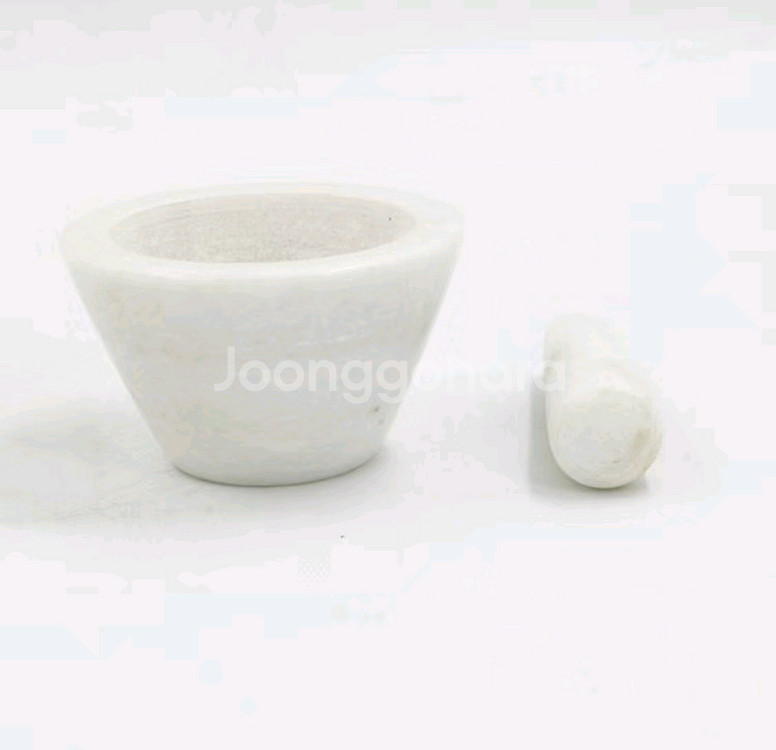 용량 150ml 작은 사이즈 천연 대리석 돌절구(새상품--2
