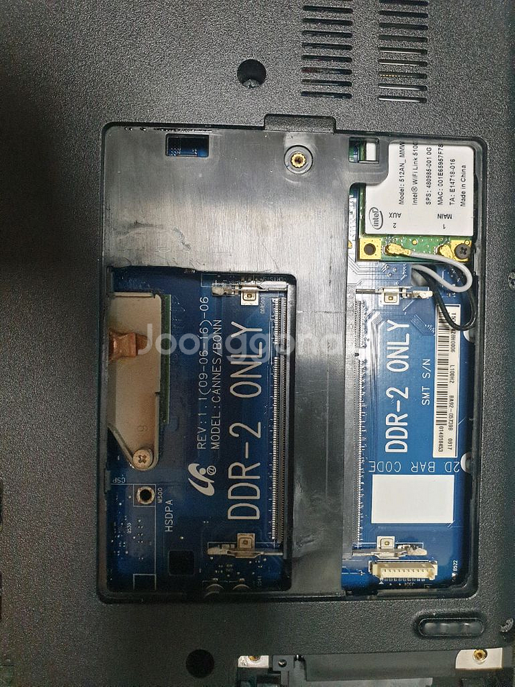 SENS R522 노트북 고장 부품용--6