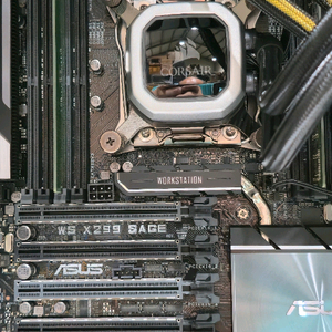 CPU 메인보드 수냉쿨러