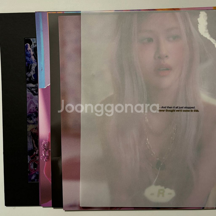 로제 First Single Vinyl 개봉 엘피 LP--3