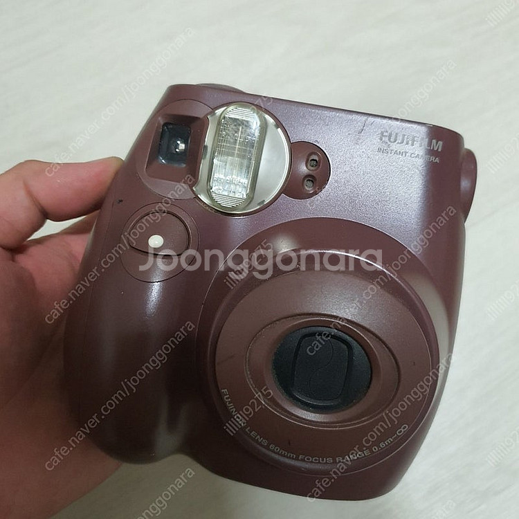 후지 인스탁스 미니7S 초코 폴라로이드 즉석카메라--1