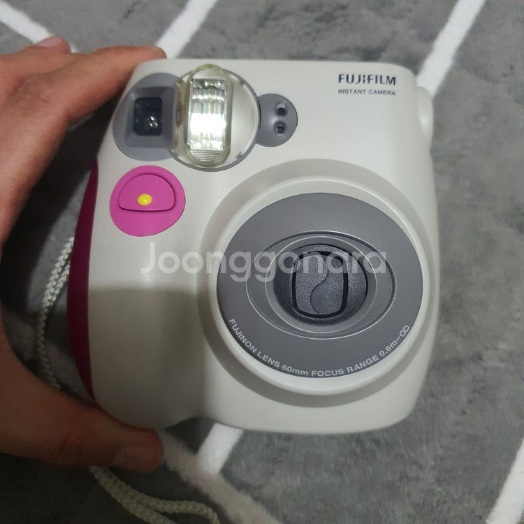 후지 인스탁스 미니7S 폴라로이드 즉석카메라--1