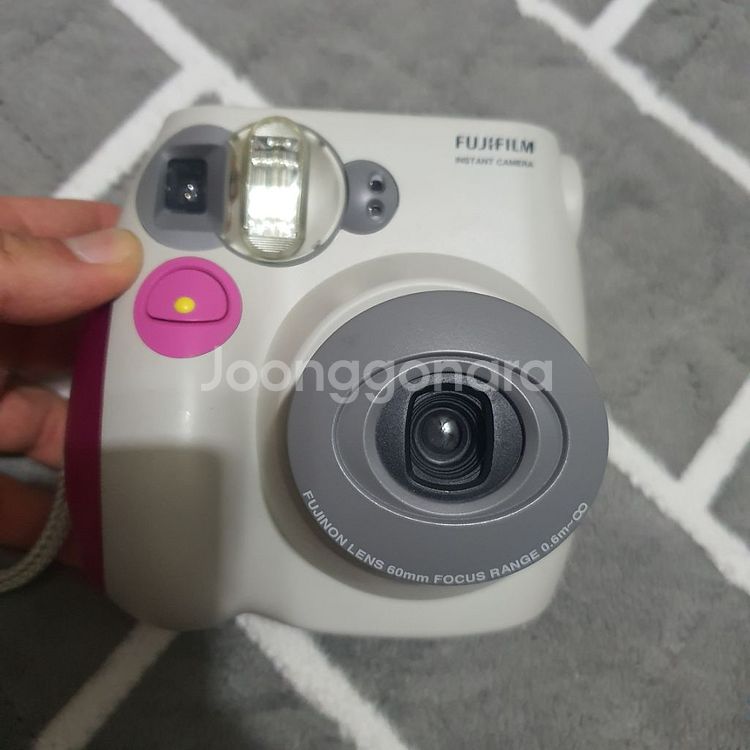 후지 인스탁스 미니7S 폴라로이드 즉석카메라--6