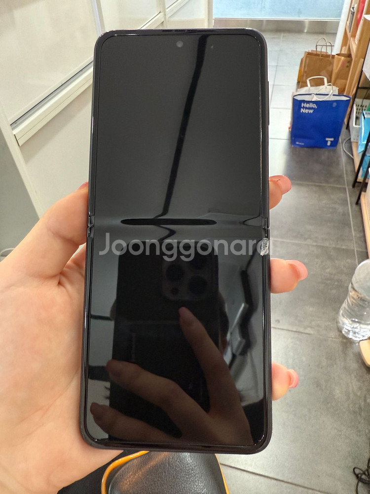 갤럭시Z플립3 256GB 블랙/ Y868--0