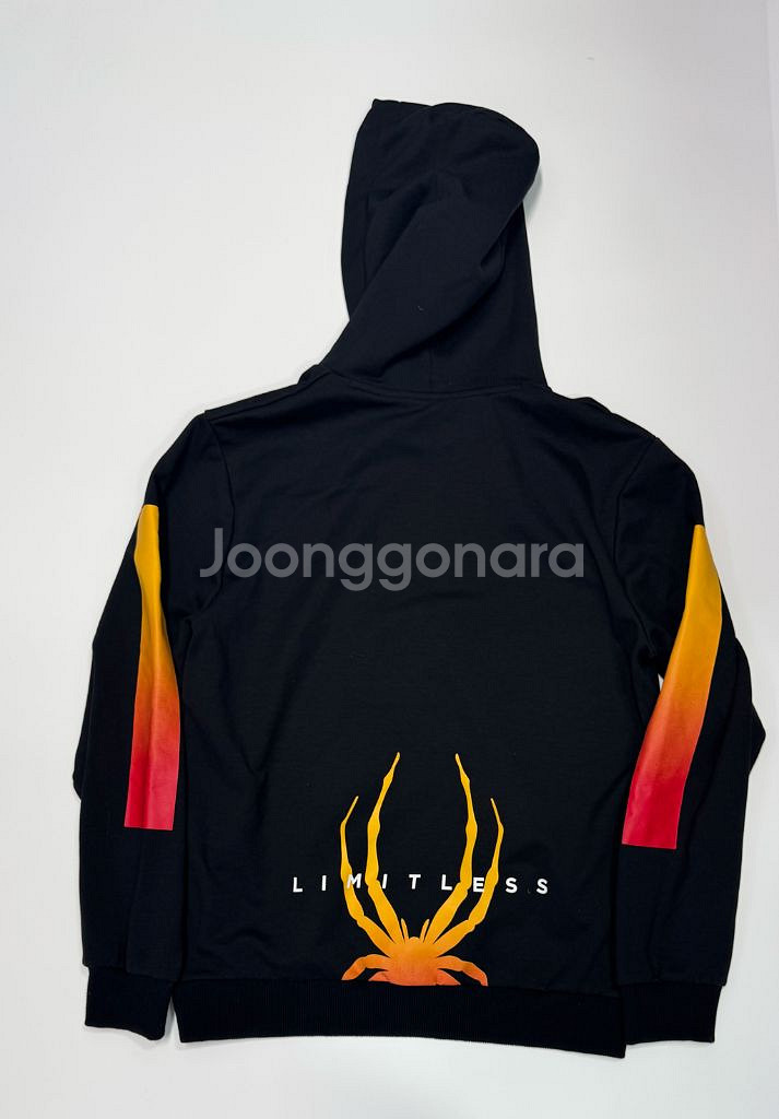 스파이더 기능성 후드 티셔츠 XL--1