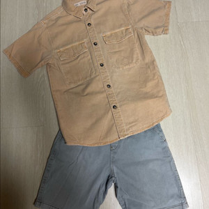 ZARA 아동 셔츠 + 반바지 세트