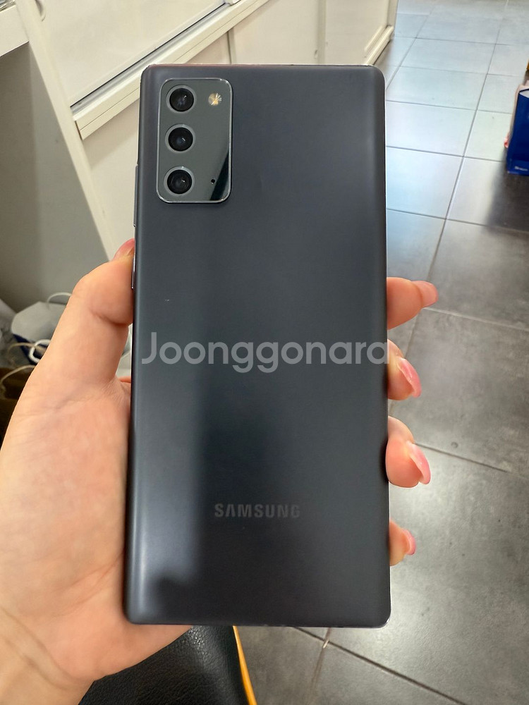 갤럭시노트20 256GB 그레이/ Y872--0