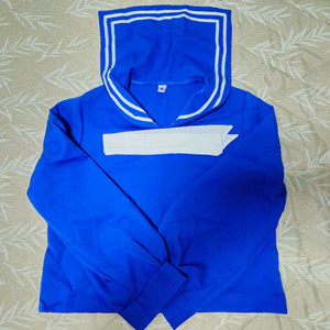 (새상품) 파란색 세일러복 상하의 셋트 코스프레