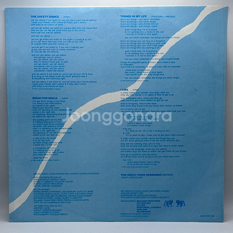 Men Without Hats - Rhythm.. LP--4