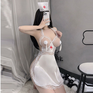 간호사 코스프레 섹시 여캠 할로윈 파티룩 이벤트 코스튬